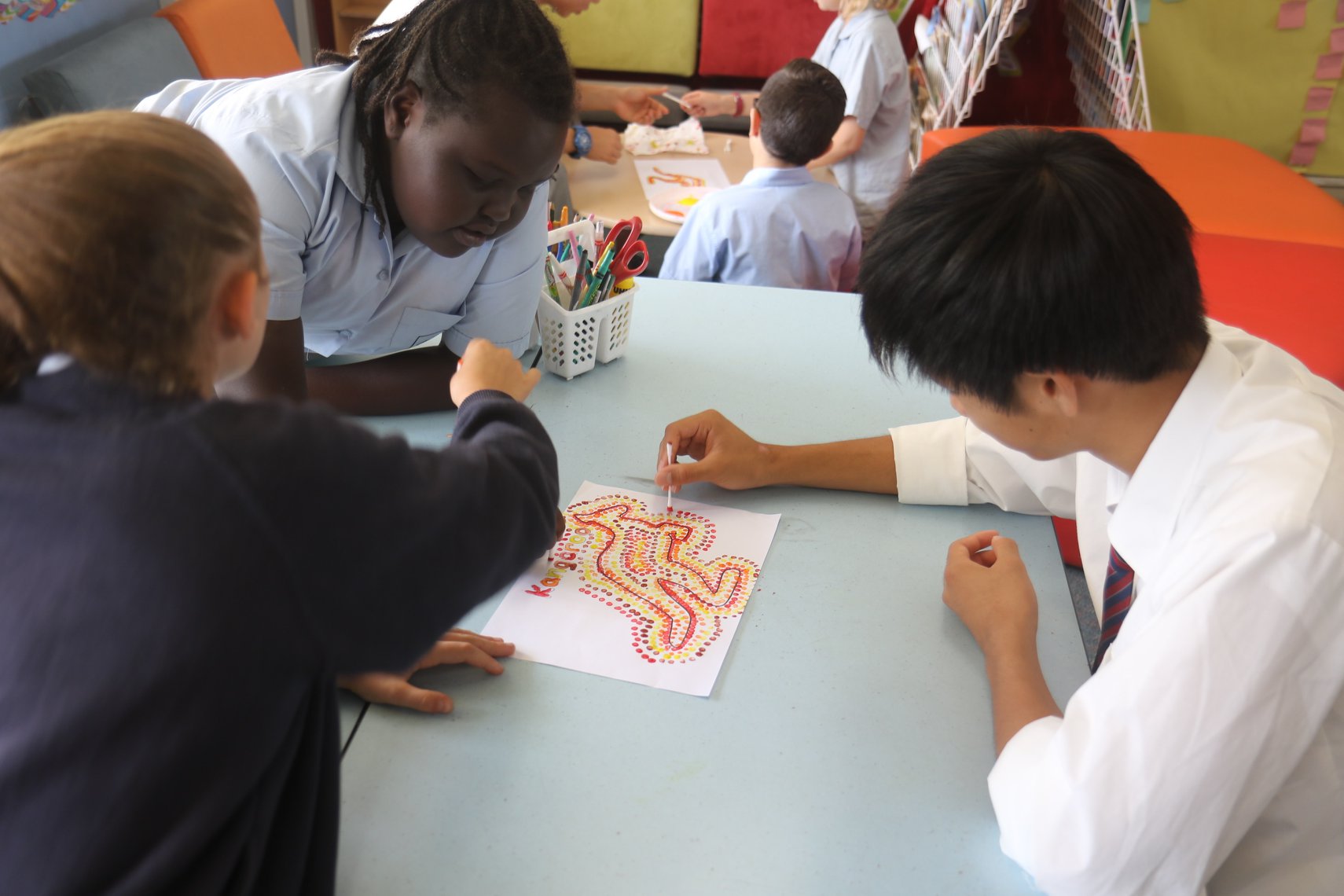 Japanese High School students visit Trinity