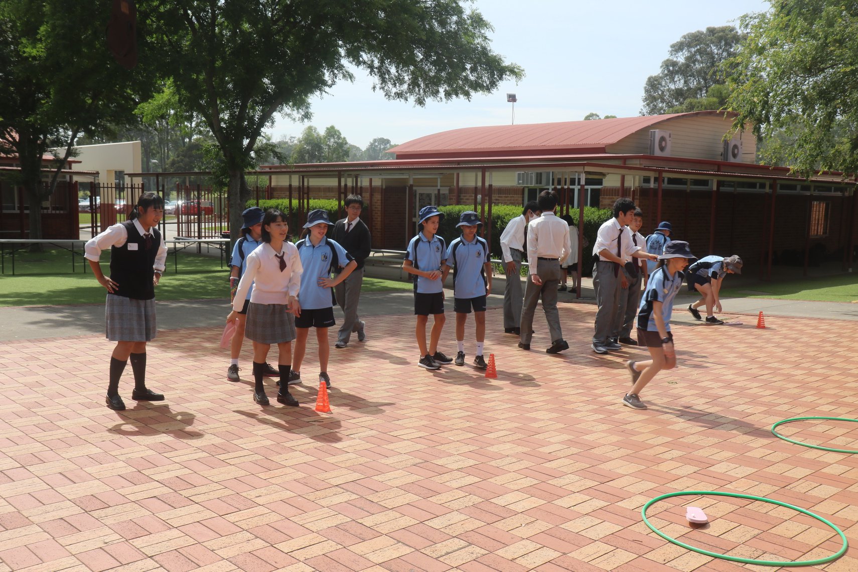 Japanese High School students visit Trinity