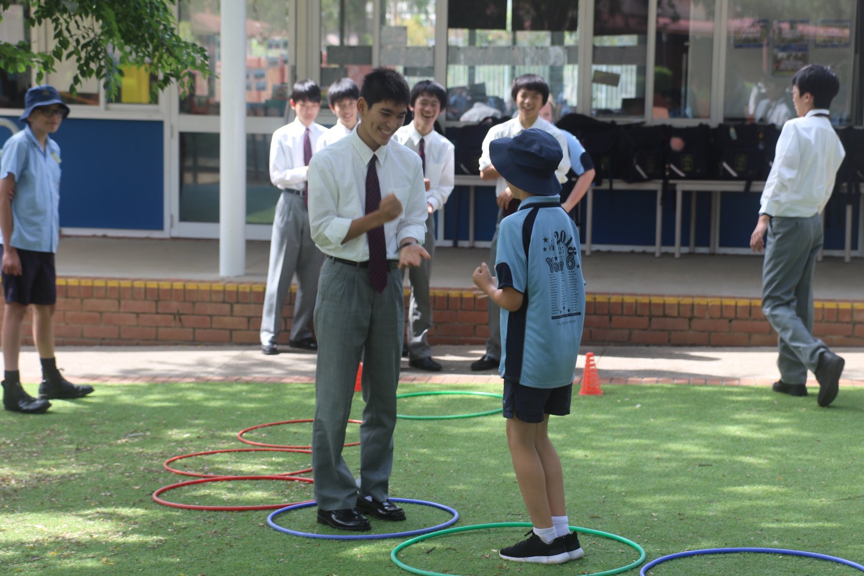 Japanese High School students visit Trinity