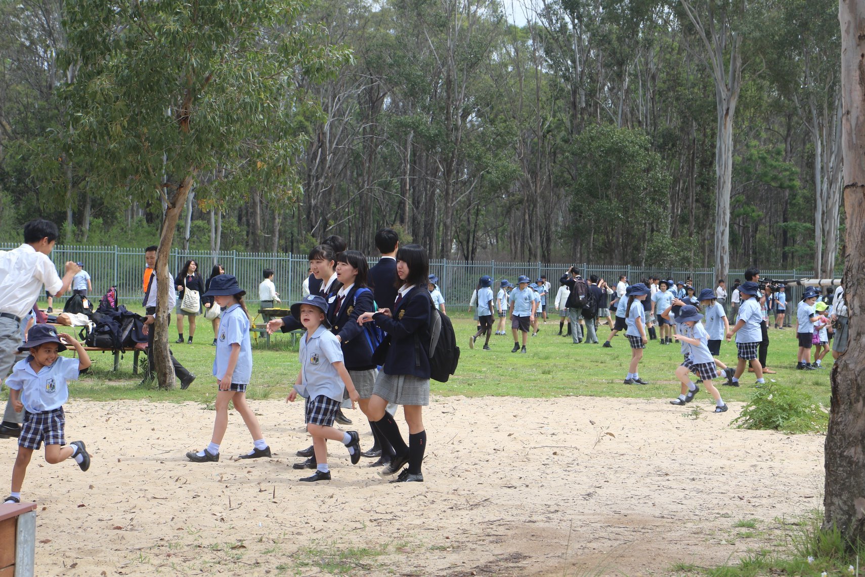 Japanese High School students visit Trinity