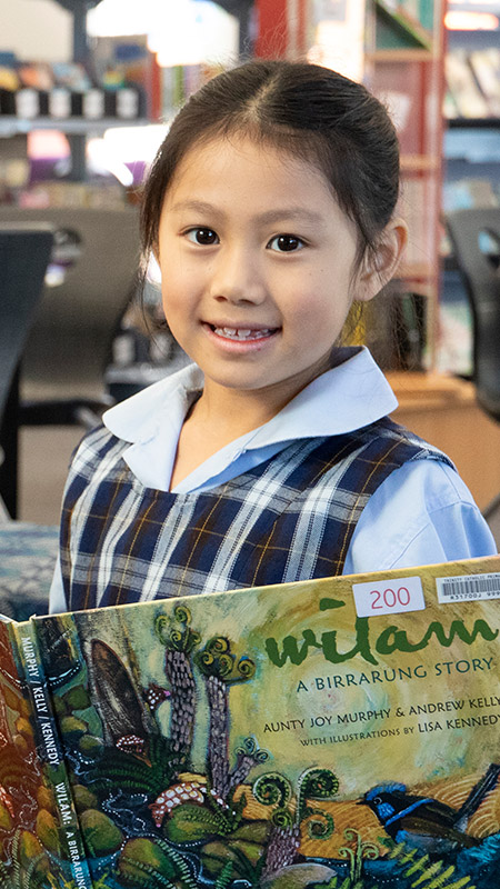 Trinity Catholic Primary Kemps Creek library