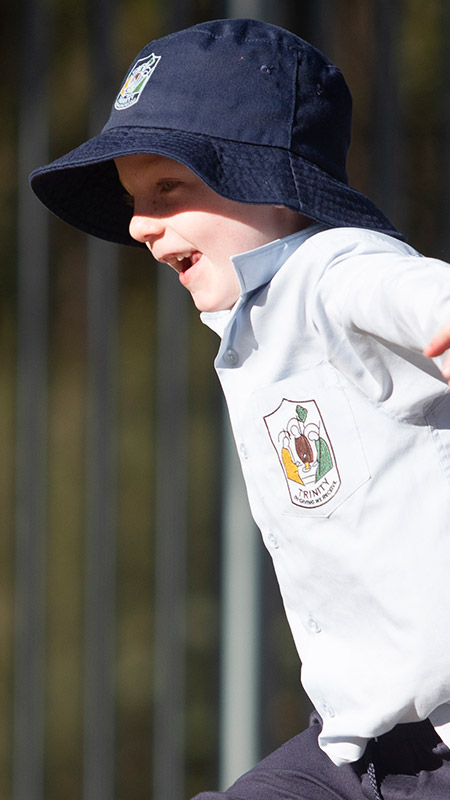 rinity Catholic Primary School Kemps Creek student playing