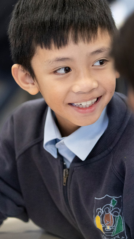 Student learning at Trinity Catholic Primary Kemps Creek