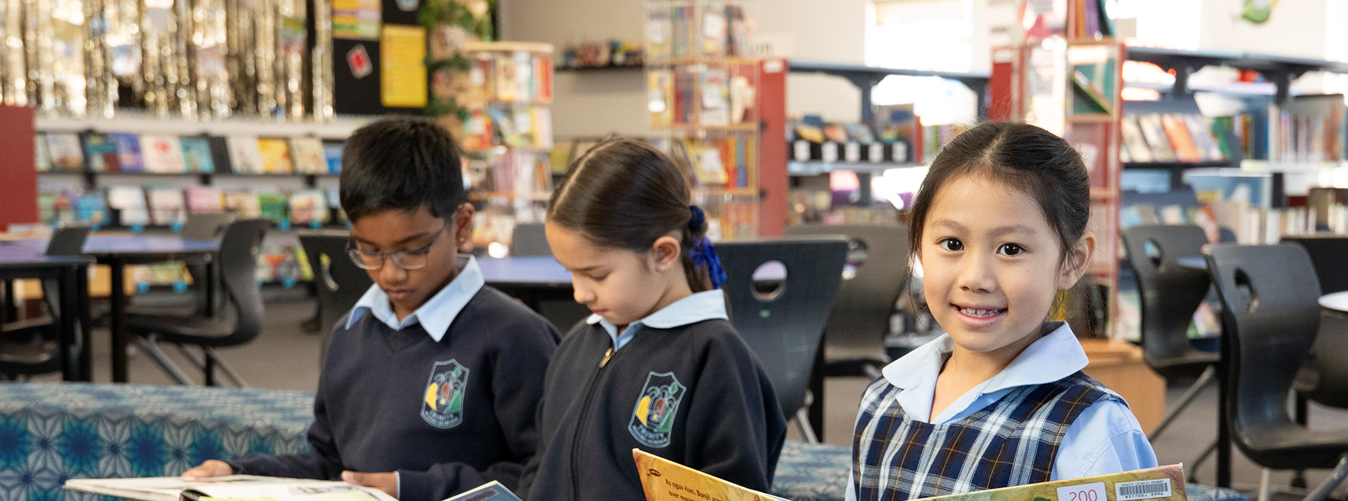 Trinity Catholic Primary Kemps Creek library