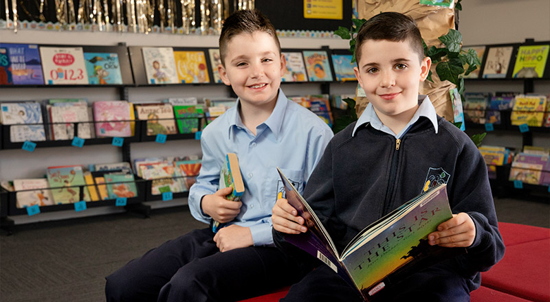 Trinity Catholic Primary School Kemps Creek learning area library