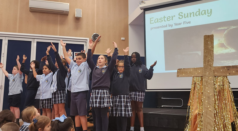 Faith at Trinity catholic Primary School Kemps Creek
