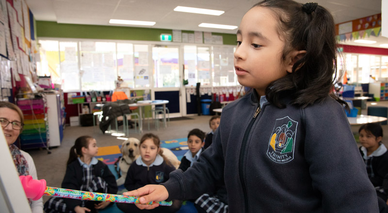 Learning at Trinity Catholic Primary Kemps Creek