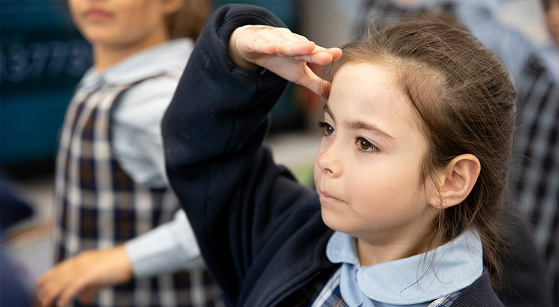 Trinity Catholic Primary Kemps Creek Student acting
